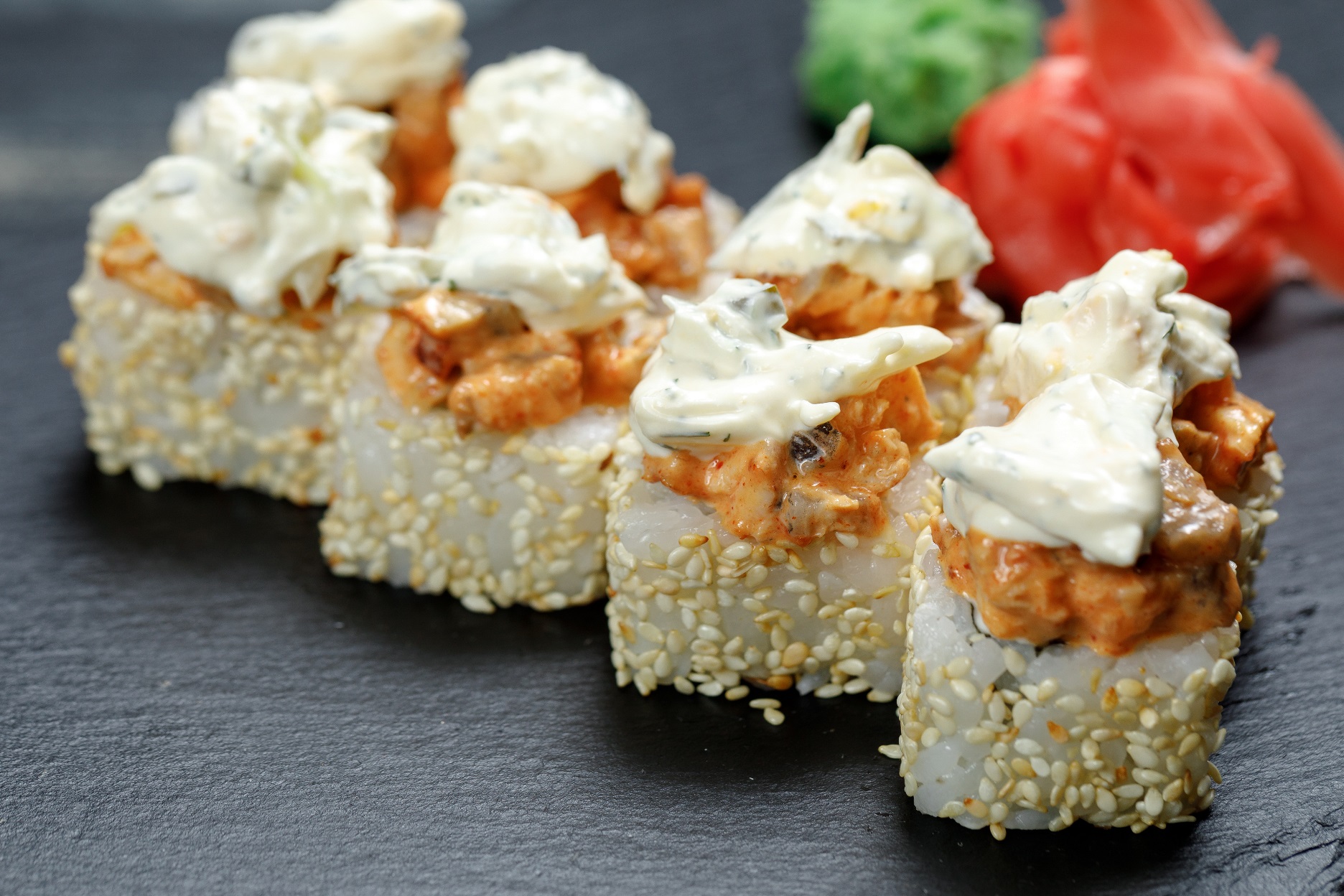 Тар-тар унаги ролл